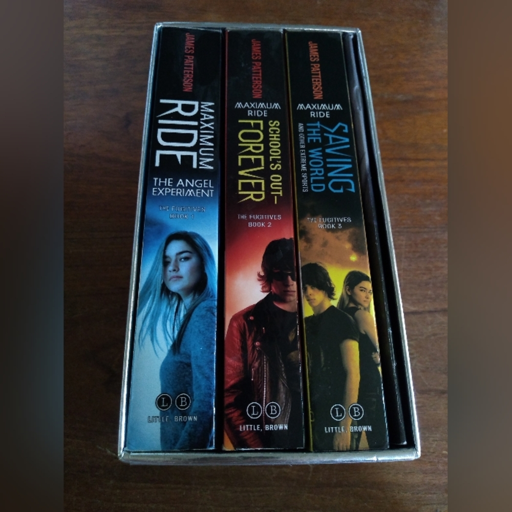 Maximum Ride Book Series, Books 1-3 Boxed Set, James Patterson, Young Ad…